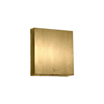 The Splash Lab TSL 3001 Wall Mounted Hand Dryer Brass
